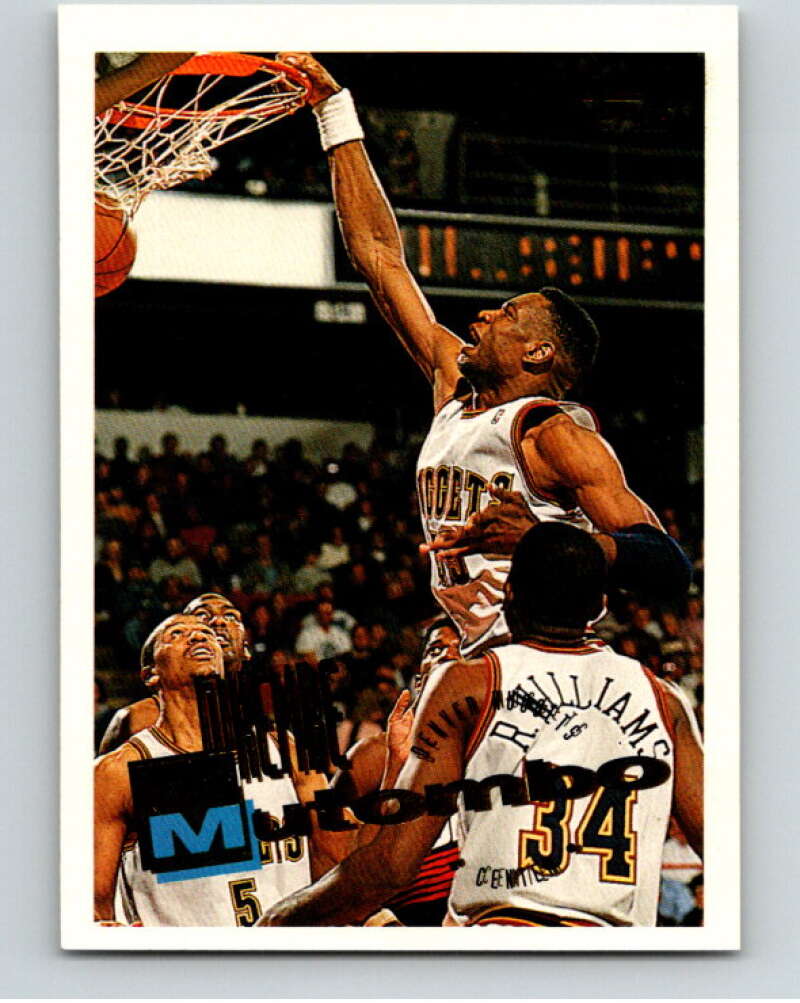 1995-96 Topps NBA #190 Dikembe Mutombo Denver Nuggets V70310 Image 1