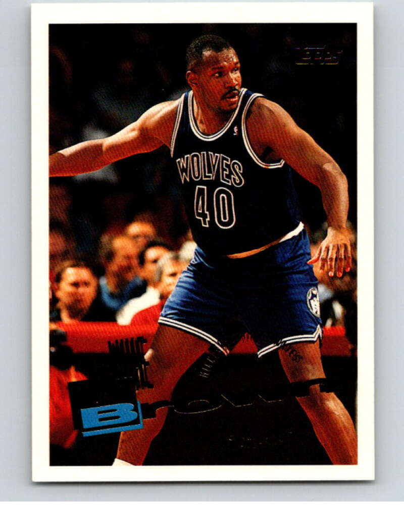 1995-96 Topps NBA #196 Mike Brown Minnesota Timberwolves V70325 Image 1