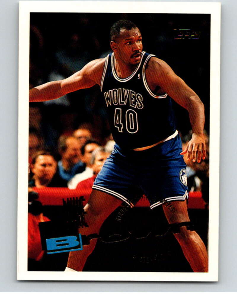 1995-96 Topps NBA #196 Mike Brown Minnesota Timberwolves V70327 Image 1