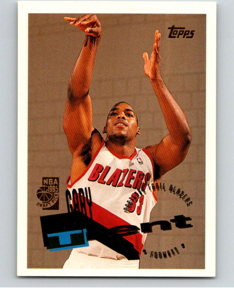 1995-96 Topps NBA #206 Gary Trent RC Rookie Portland Trail Blazers V70353 Image 1
