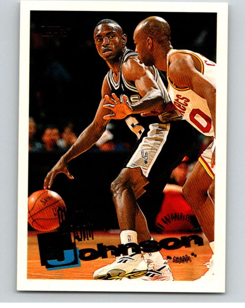 1995-96 Topps NBA #209 Avery Johnson San Antonio Spurs V70363 Image 1