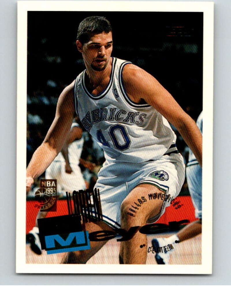 1995-96 Topps NBA #213 Loren Meyer RC Rookie Dallas Mavericks V70368 Image 1