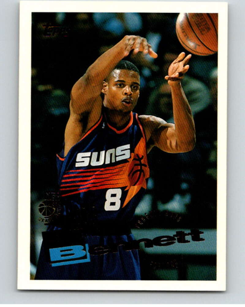 1995-96 Topps NBA #214 Mario Bennett RC Rookie Phoenix Suns V70372 Image 1