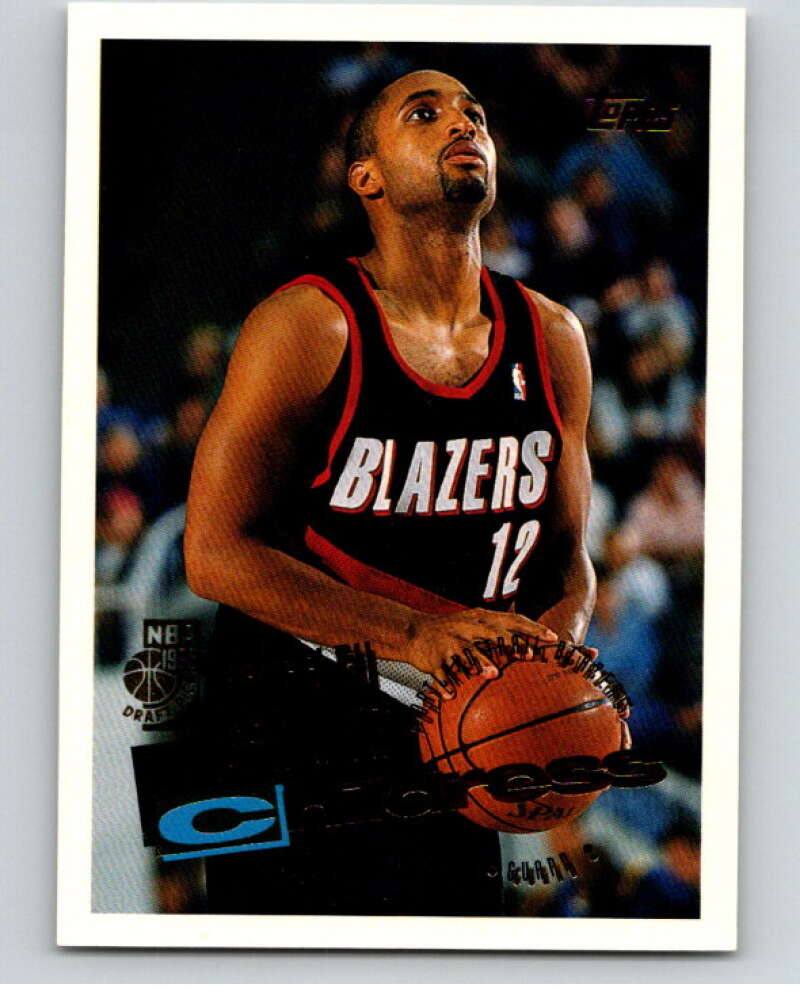 1995-96 Topps NBA #215 Randolph Childress RC Rookie Trail Blazers V70374 Image 1