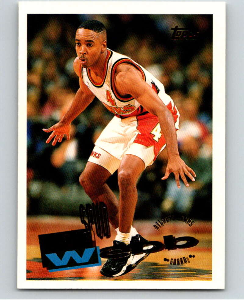 1995-96 Topps NBA #216 Spud Webb Atlanta Hawks V70380 Image 1