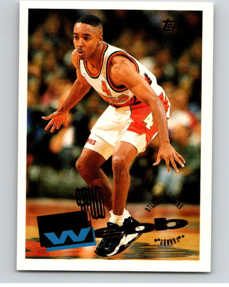 1995-96 Topps NBA #216 Spud Webb Atlanta Hawks V70381 Image 1