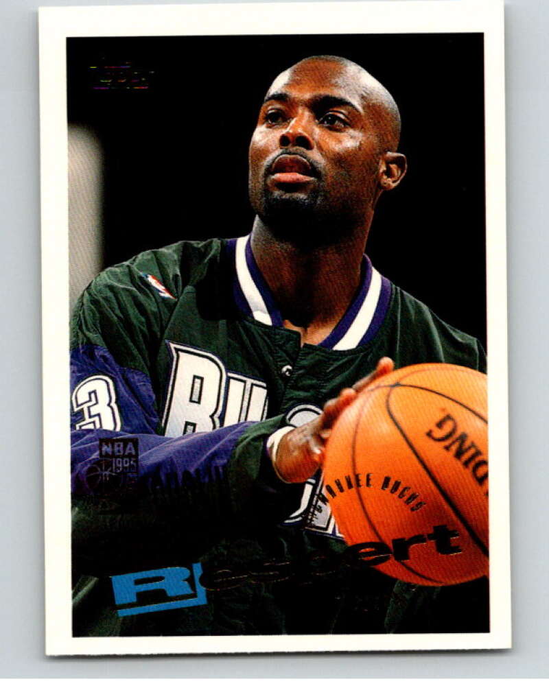 1995-96 Topps NBA #218 Shawn Respert RC Rookie Milwaukee Bucks V70388 Image 1