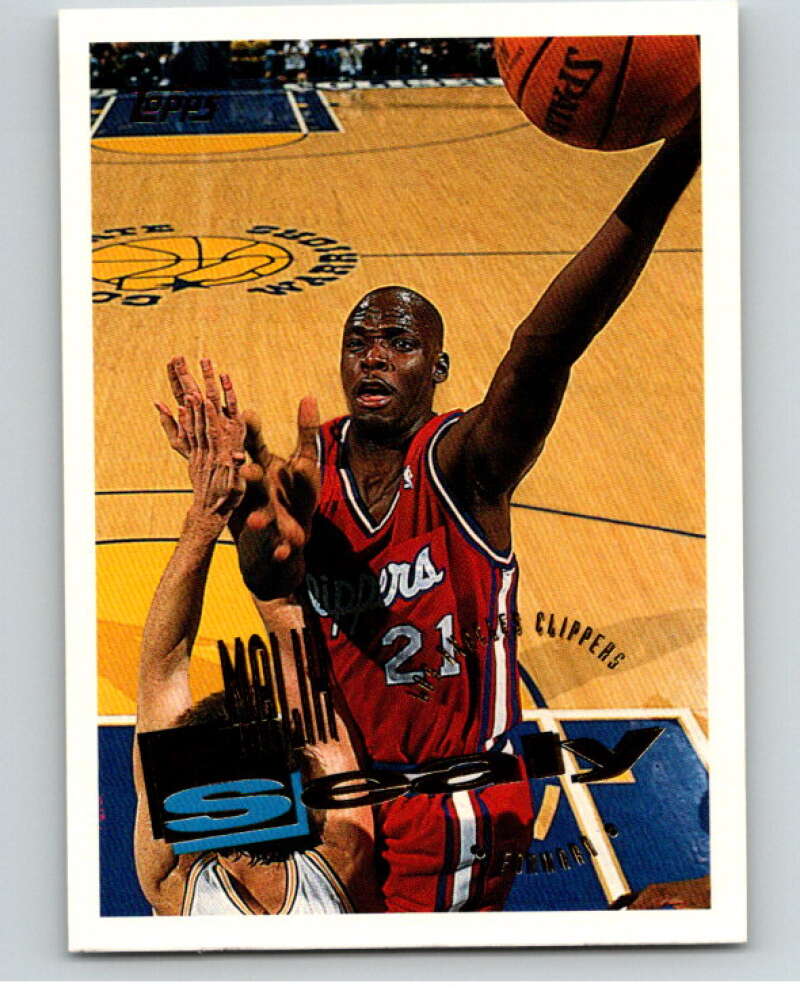 1995-96 Topps NBA #219 Malik Sealy Los Angeles Clippers V70393 Image 1