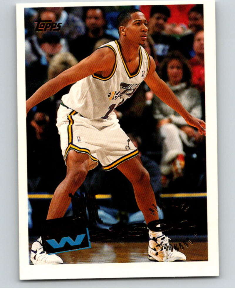 1995-96 Topps NBA #224 Jamie Watson Utah Jazz V70402 Image 1