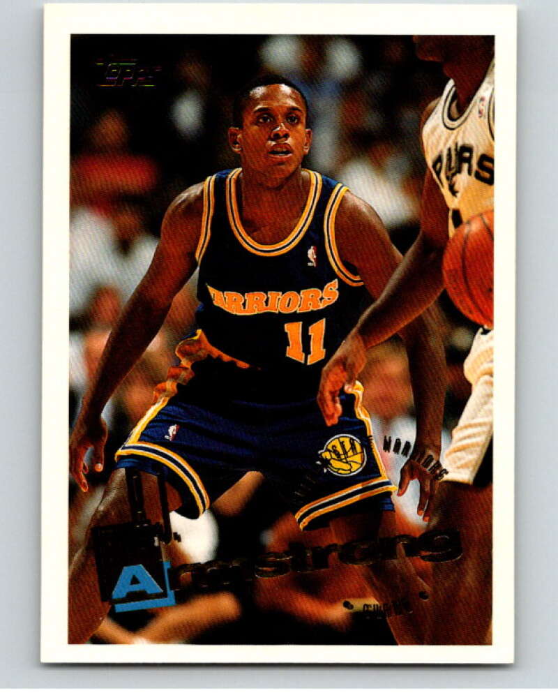 1995-96 Topps NBA #228 B.J. Armstrong Golden State Warriors V70408 Image 1