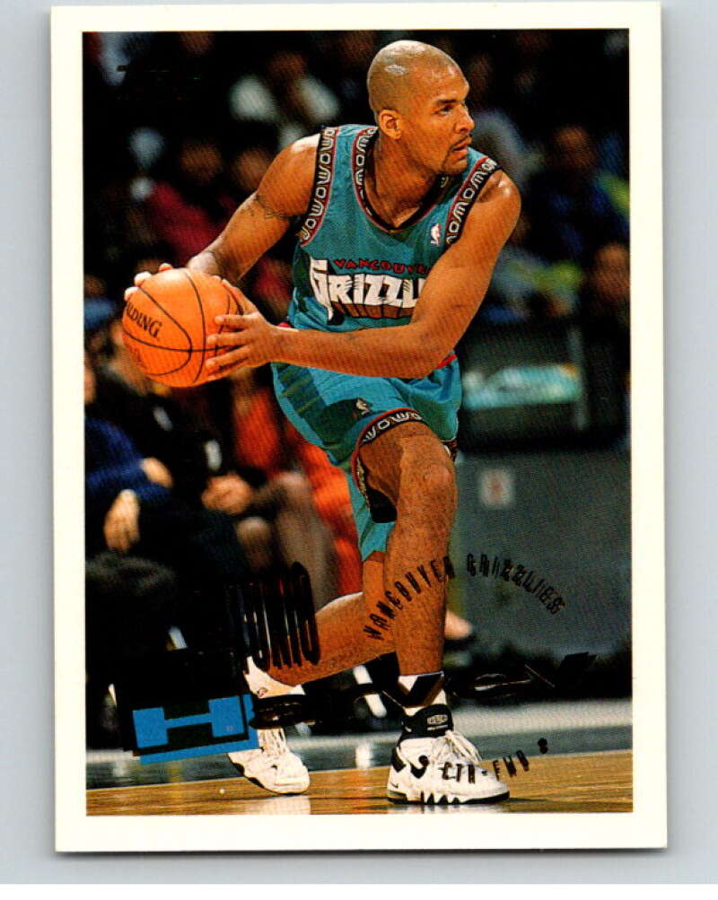 1995-96 Topps NBA #236 Antonio Harvey Vancouver Grizzlies V70429 Image 1