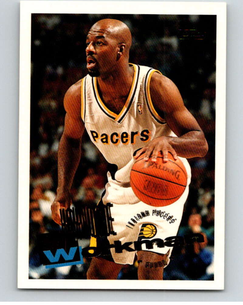 1995-96 Topps NBA #241 Haywoode Workman Indiana Pacers V70442 Image 1