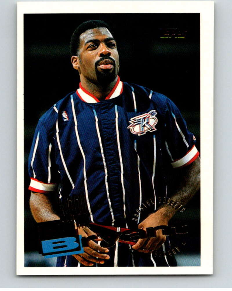 1995-96 Topps NBA #258 Mark Bryant Houston Rockets V70473 Image 1