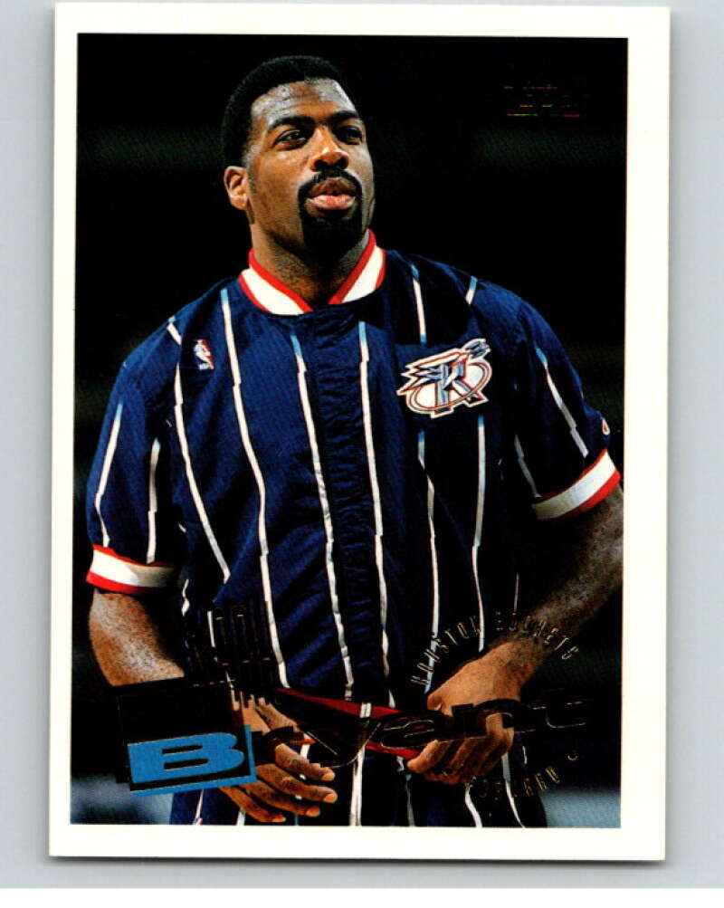 1995-96 Topps NBA #258 Mark Bryant Houston Rockets V70474 Image 1