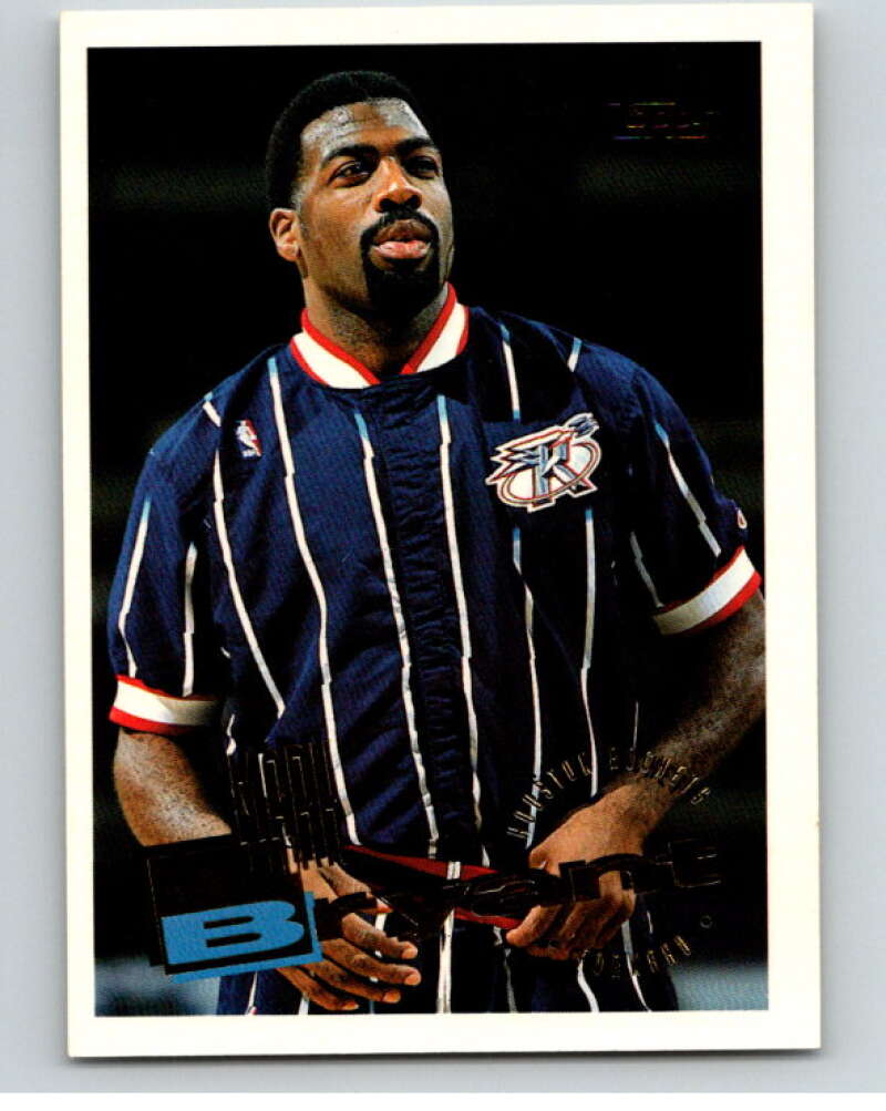 1995-96 Topps NBA #258 Mark Bryant Houston Rockets V70475 Image 1