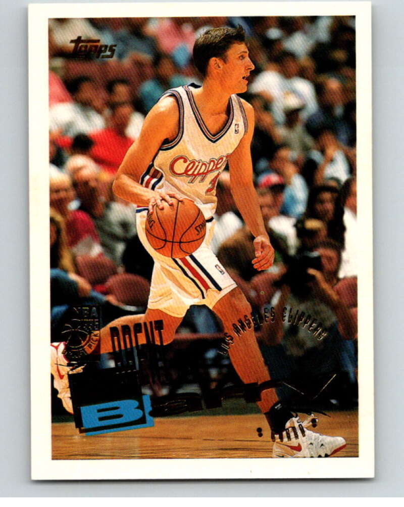 1995-96 Topps NBA #259 Brent Barry RC Rookie Los Angeles Clippers V70476 Image 1