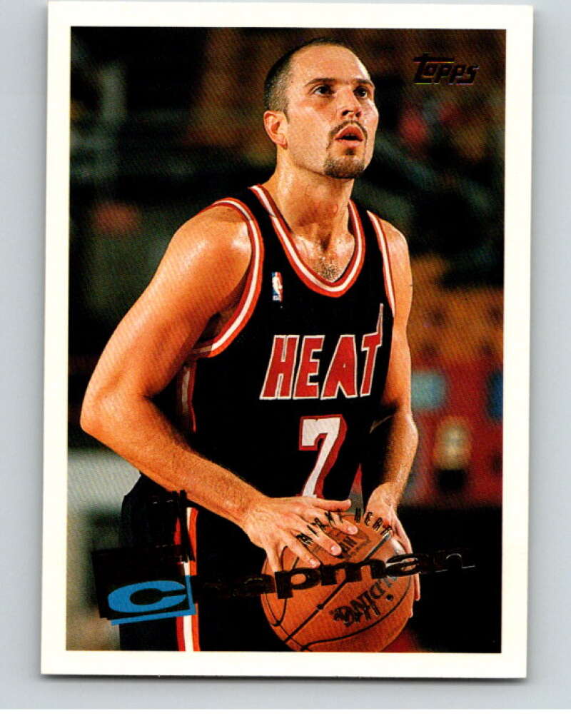 1995-96 Topps NBA #263 Rex Chapman Miami Heat V70484 Image 1