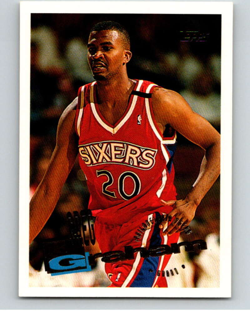 1995-96 Topps NBA #266 Greg Graham Philadelphia 76ers V70487 Image 1