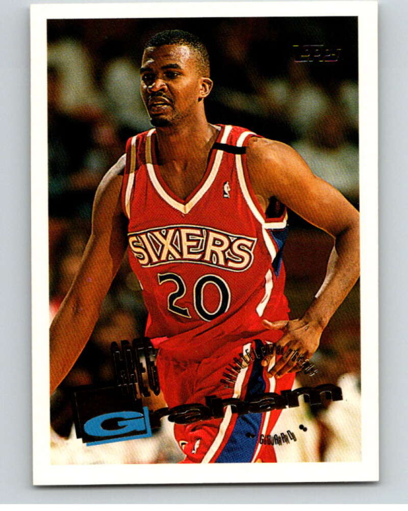 1995-96 Topps NBA #266 Greg Graham Philadelphia 76ers V70488 Image 1