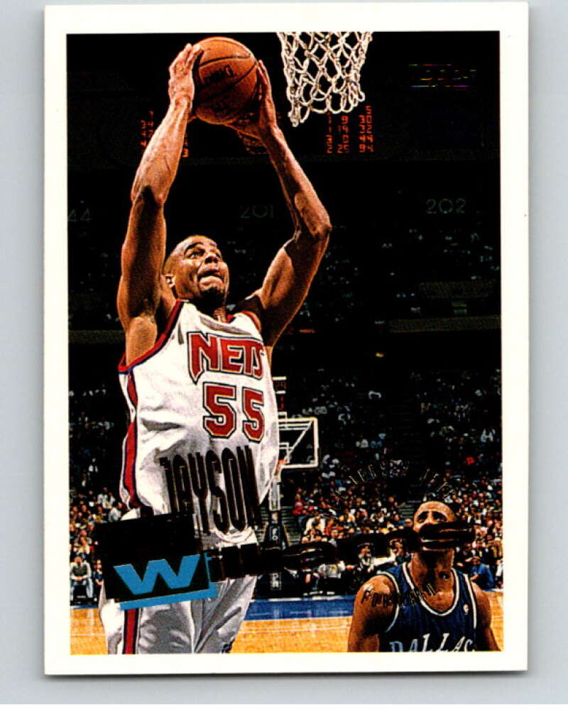 1995-96 Topps NBA #267 Jayson Williams New Jersey Nets V70490 Image 1