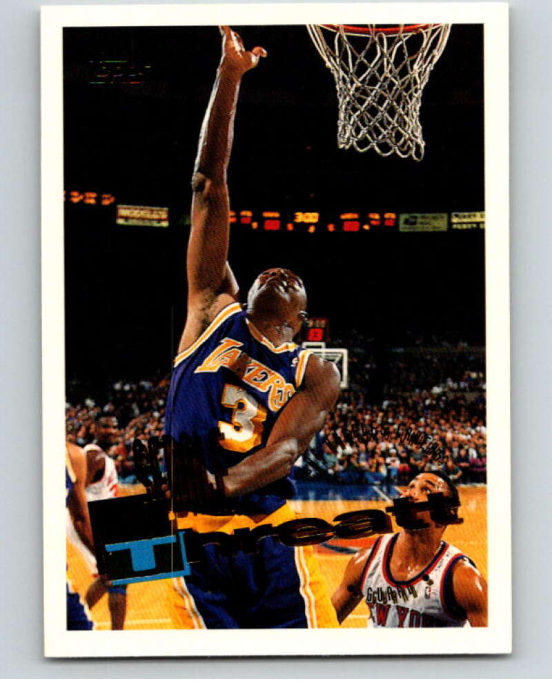 1995-96 Topps NBA #269 Sedale Threatt Los Angeles Lakers V70495 Image 1