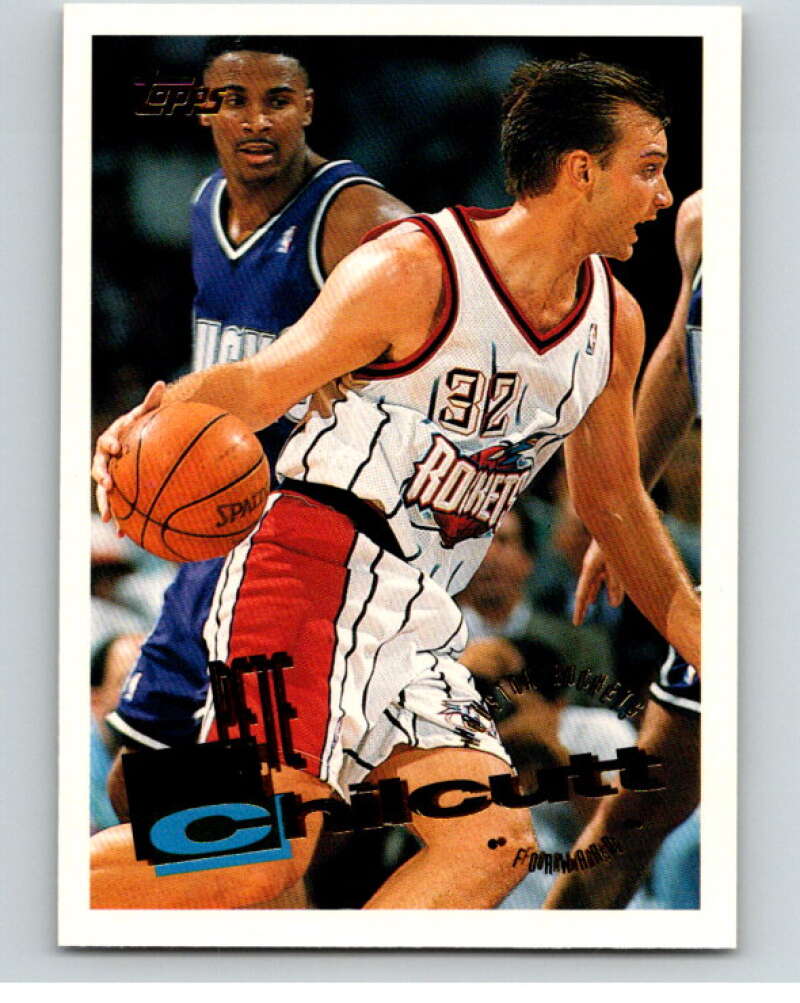 1995-96 Topps NBA #271 Pete Chilcutt Houston Rockets V70498 Image 1