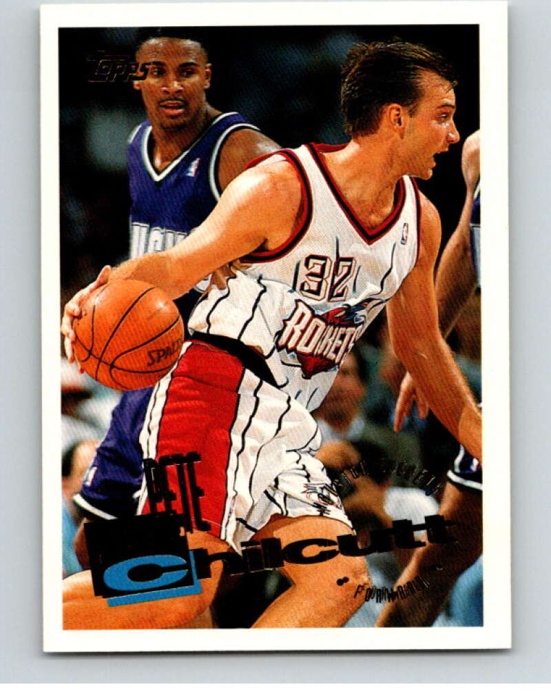 1995-96 Topps NBA #271 Pete Chilcutt Houston Rockets V70500 Image 1
