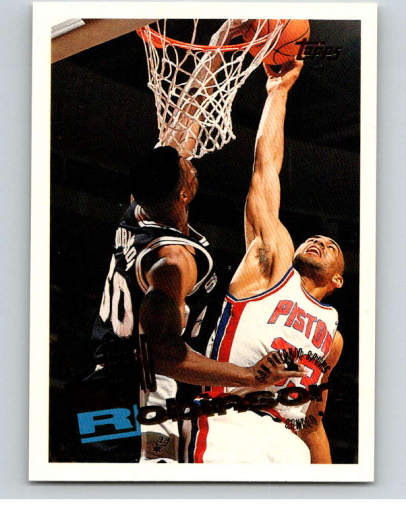 1995-96 Topps NBA #283 David Robinson San Antonio Spurs V70522 Image 1