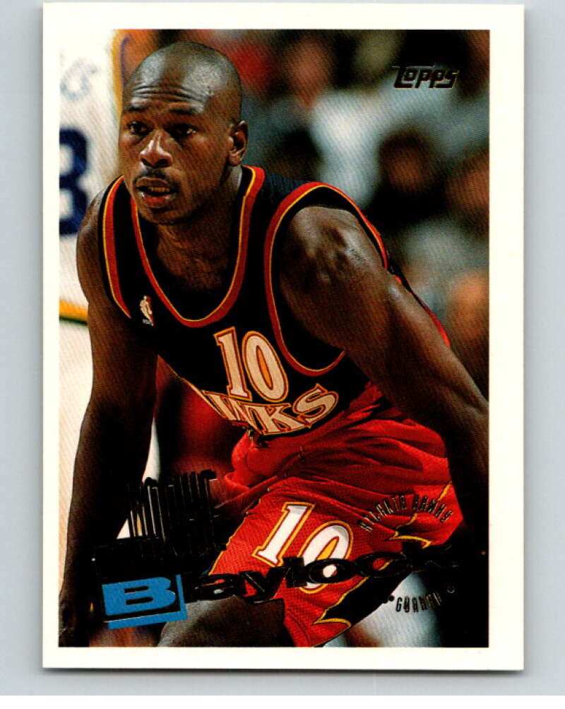1995-96 Topps NBA #285 Mookie Blaylock Atlanta Hawks V70526 Image 1