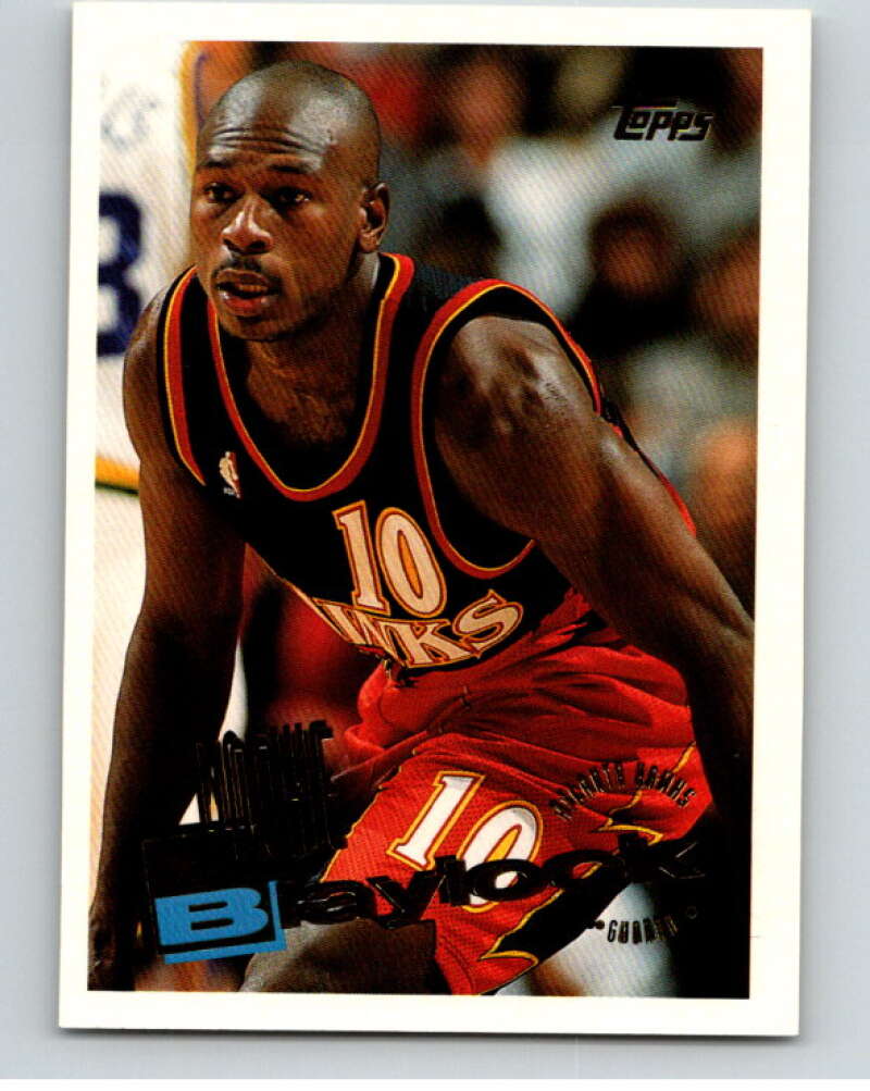 1995-96 Topps NBA #285 Mookie Blaylock Atlanta Hawks V70527 Image 1