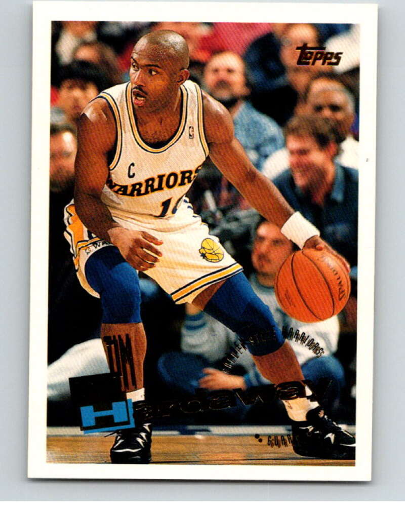 1995-96 Topps NBA #287 Tim Hardaway Golden State Warriors V70530 Image 1