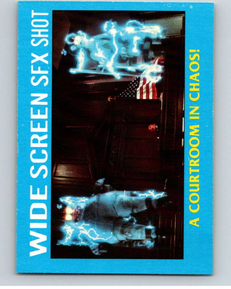 1989 Topps Ghostbusters II #25 A Courtroom in Chaos! V70547 Image 1