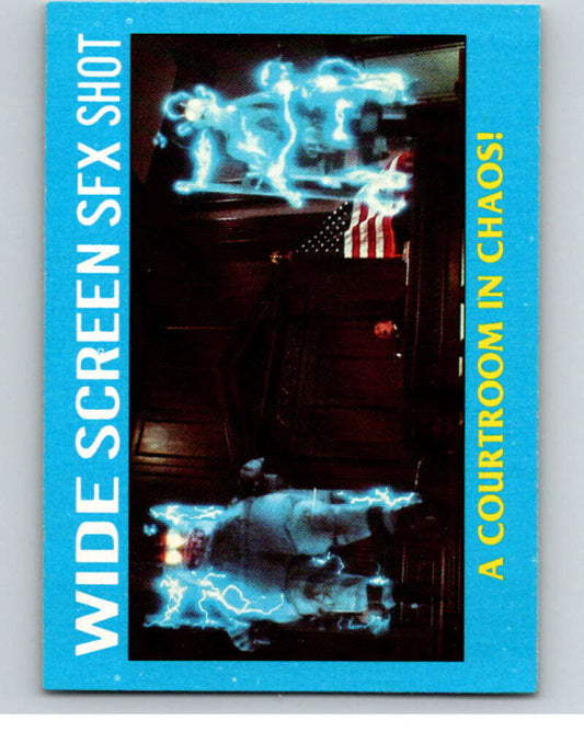 1989 Topps Ghostbusters II #25 A Courtroom in Chaos!   V70548 Image 1