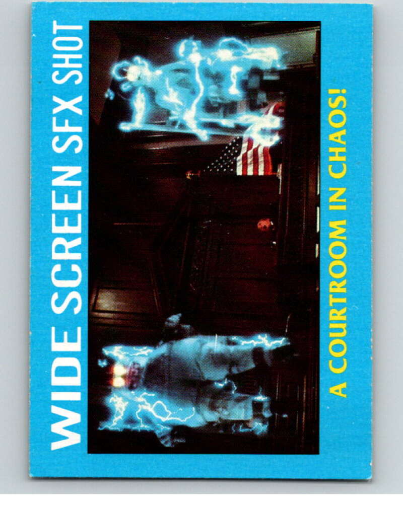 1989 Topps Ghostbusters II #25 A Courtroom in Chaos! V70549 Image 1