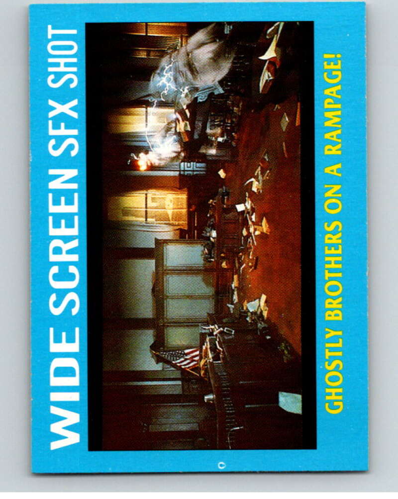 1989 Topps Ghostbusters II #28 Ghostly Brothers on a Rampage V70551 Image 1