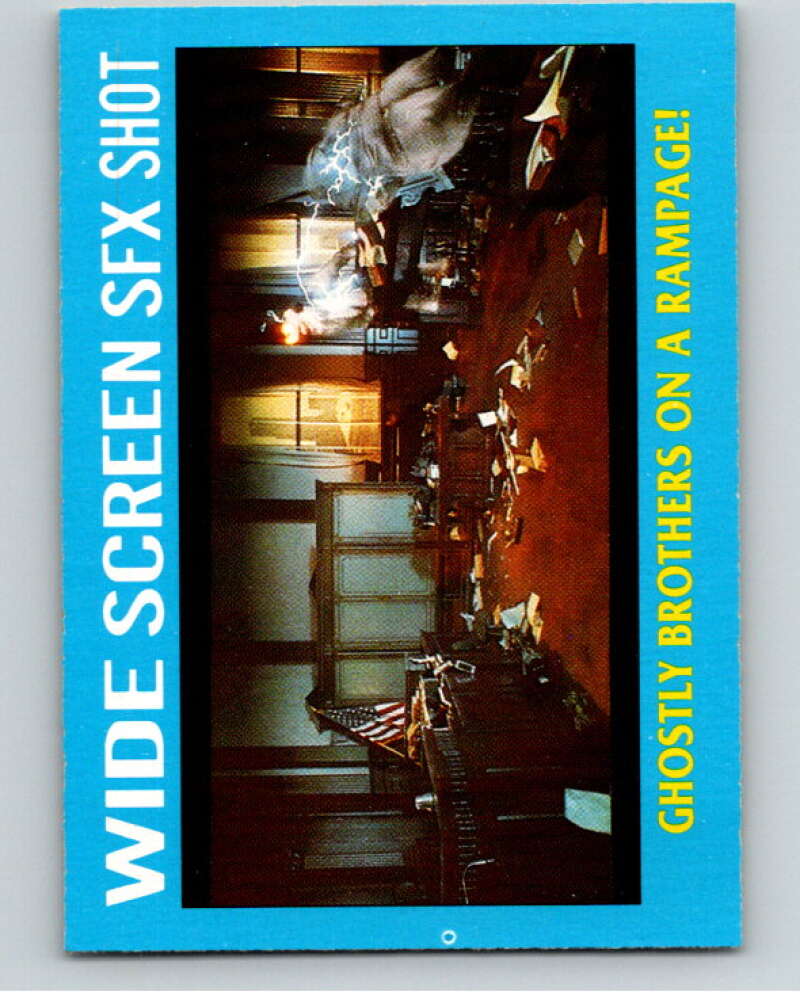 1989 Topps Ghostbusters II #28 Ghostly Brothers on a Rampage V70552 Image 1
