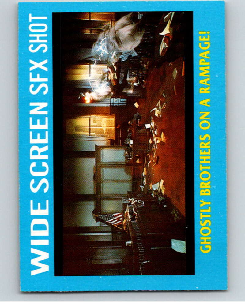 1989 Topps Ghostbusters II #28 Ghostly Brothers on a Rampage V70554 Image 1