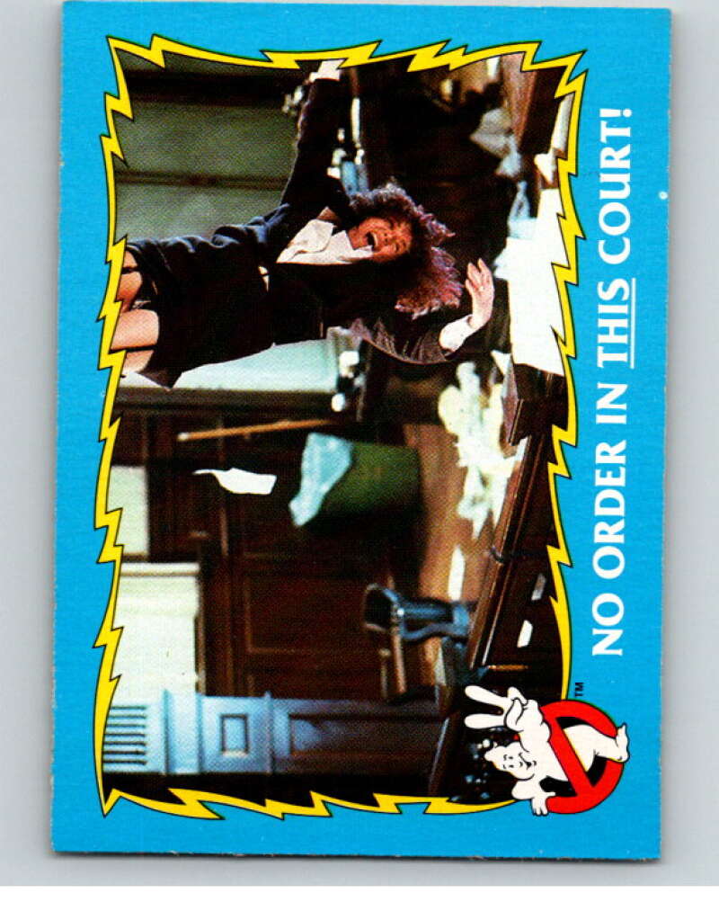 1989 Topps Ghostbusters II #29 No Order in This Court! V70559 Image 1