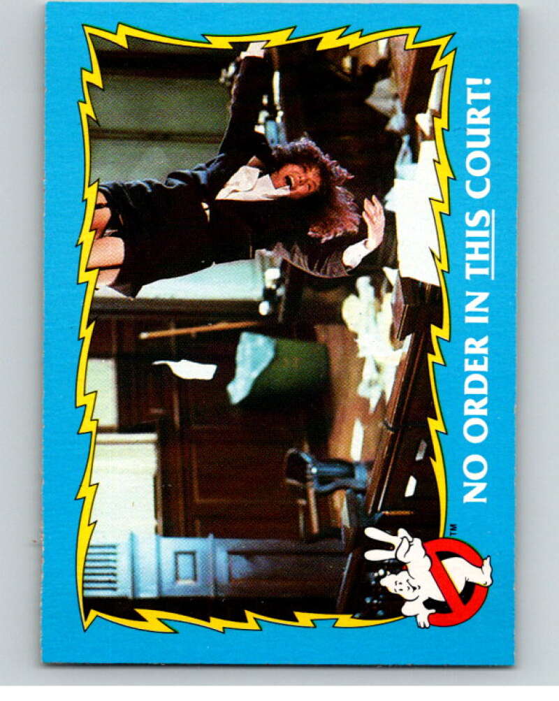 1989 Topps Ghostbusters II #29 No Order in This Court! V70562 Image 1