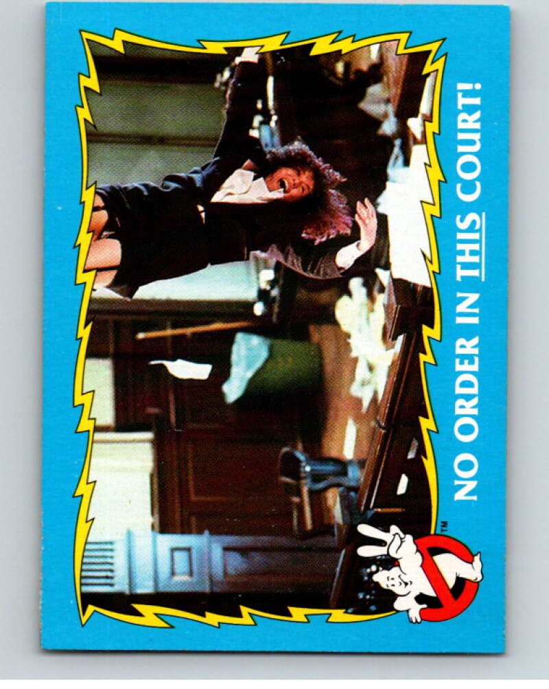 1989 Topps Ghostbusters II #29 No Order in This Court! V70564 Image 1