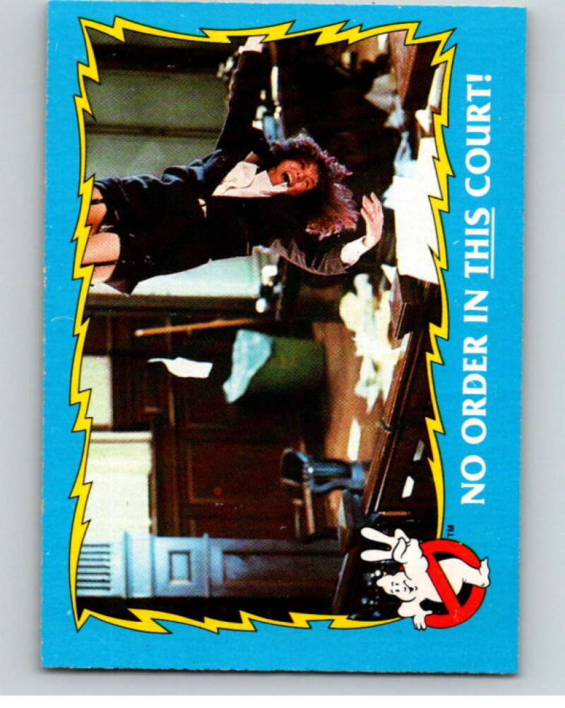 1989 Topps Ghostbusters II #29 No Order in This Court! V70565 Image 1