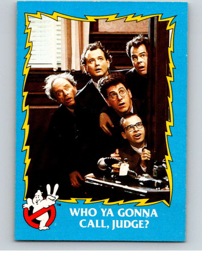 1989 Topps Ghostbusters II #30 Who Ya Gonna Call/Judge? V70567 Image 1