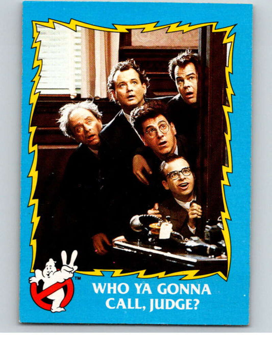 1989 Topps Ghostbusters II #30 Who Ya Gonna Call/Judge?   V70568 Image 1