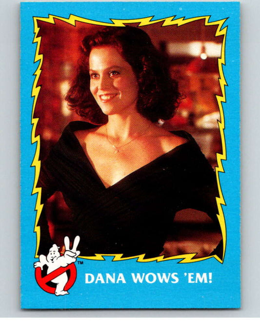 1989 Topps Ghostbusters II #54 Dana Wows 'Em!   V70598 Image 1