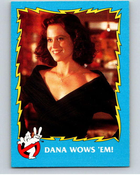 1989 Topps Ghostbusters II #54 Dana Wows 'Em!   V70599 Image 1