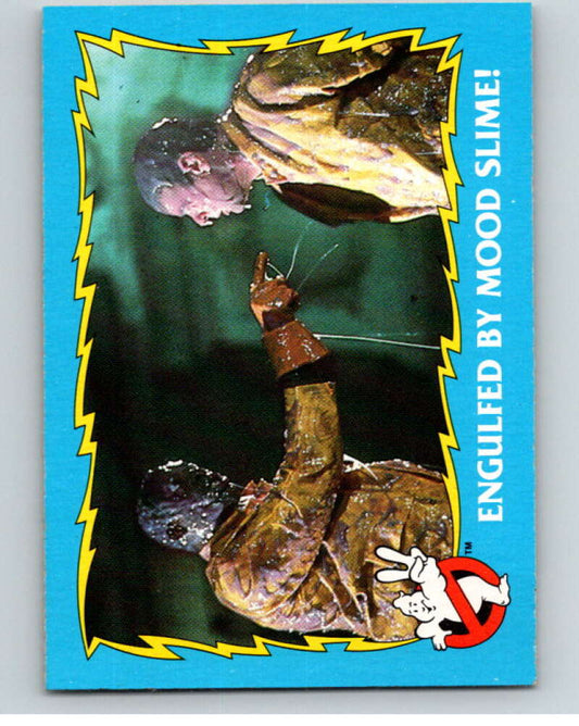 1989 Topps Ghostbusters II #58 Engulfed by Mood Slime!   V70620 Image 1