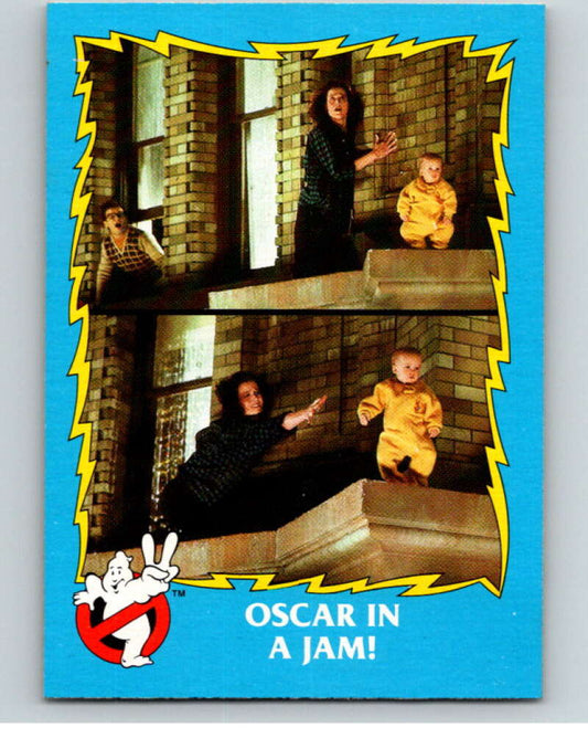 1989 Topps Ghostbusters II #62 Oscar in a Jam!   V70625 Image 1