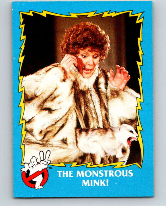 1989 Topps Ghostbusters II #65 The Monstrous Mink!   V70629 Image 1