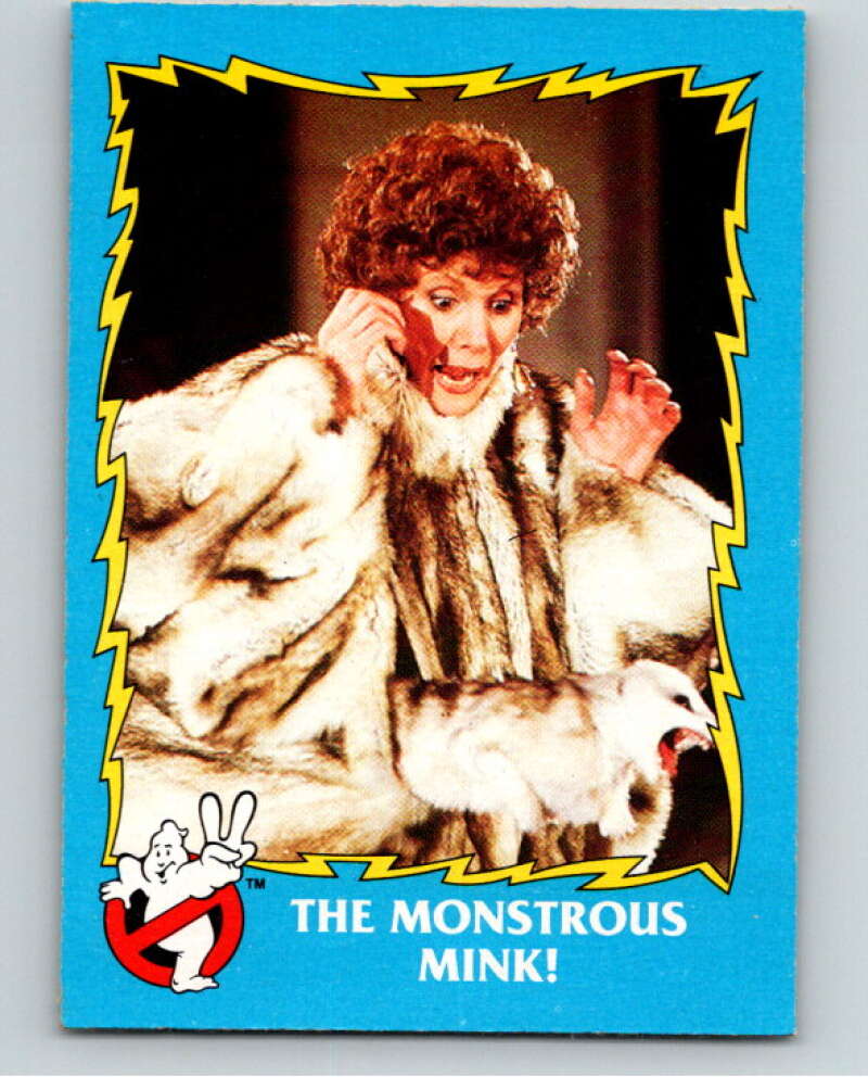 1989 Topps Ghostbusters II #65 The Monstrous Mink! V70630 Image 1