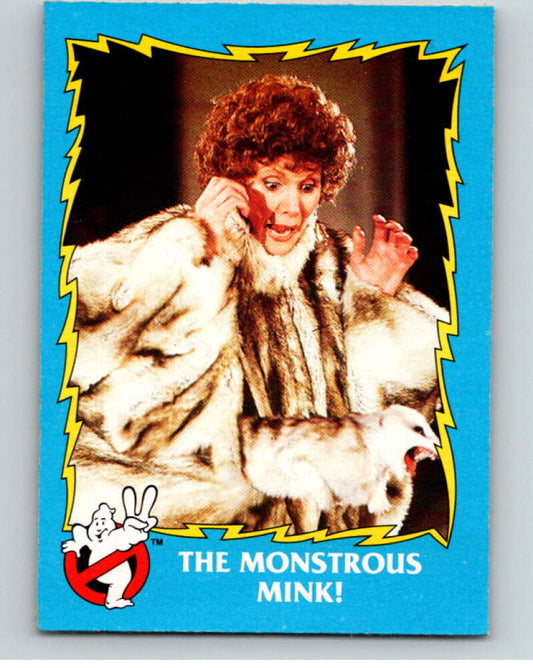 1989 Topps Ghostbusters II #65 The Monstrous Mink!   V70630 Image 1